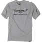 FACTORY EFFEX Goldwing Icon T-Shirt - Gray - Medium 25-87802