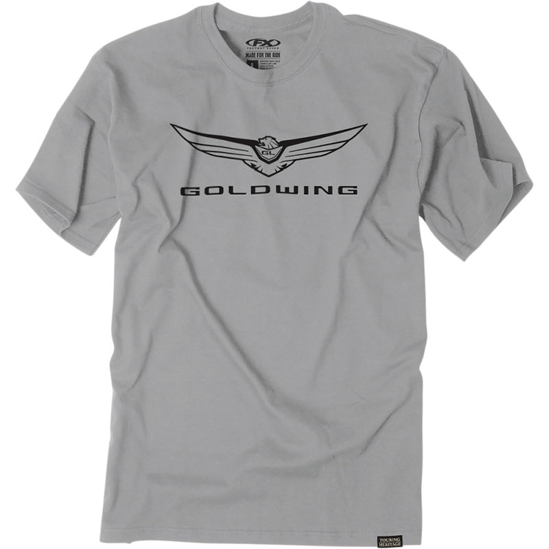FACTORY EFFEX Goldwing Icon T-Shirt - Gray - XL 25-87806