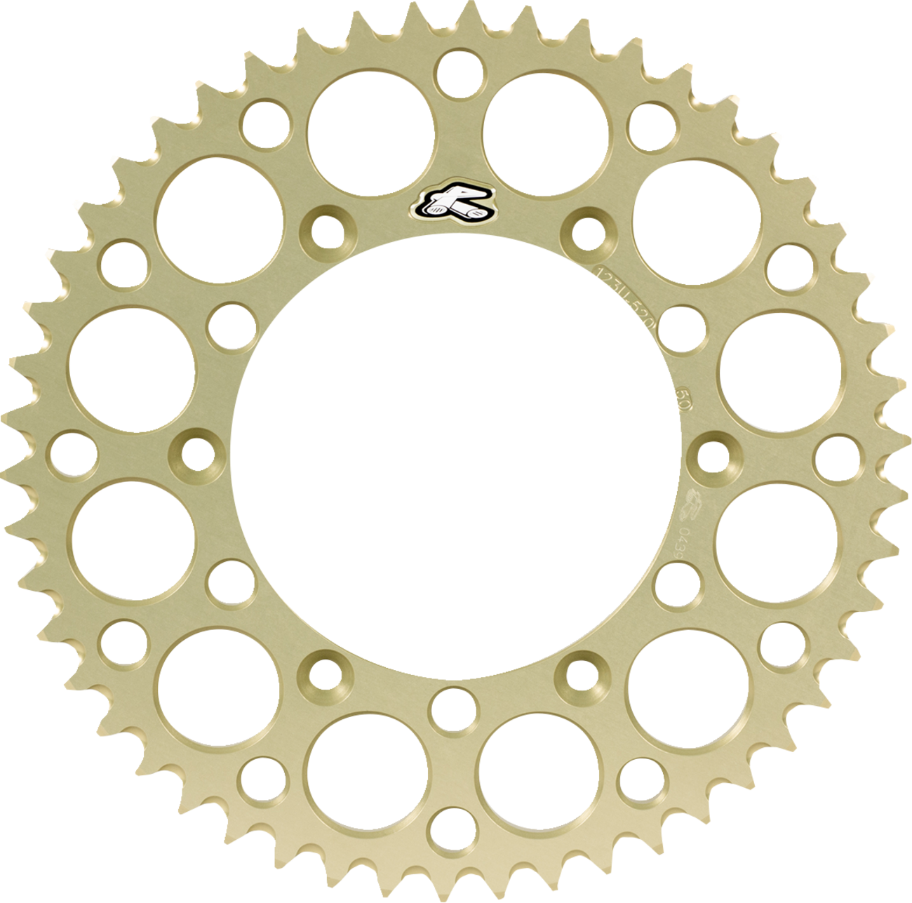 RENTHAL Rear Sprocket - Aluminum - 50 Tooth - Suzuki 123U-520-50GPHA