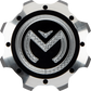 MOOSE RACING Gas Cap - Silver/Black - Can-Am 500-1001-PU by Moose Racing