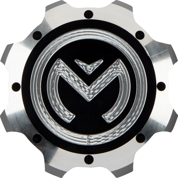 Moose Racing Gas Cap - Silver/Black - Can-Am 500-1001-PU