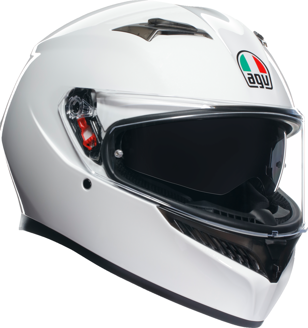 AGV K3 Helmet - Seta White - Large 2118381004014L | Street Full Face Adult Helmet