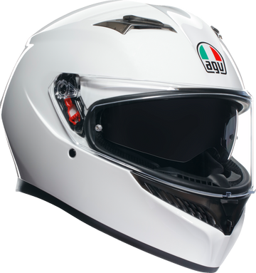 AGV K3 Helmet - Seta White - Large 2118381004014L | Street Full Face Adult Helmet