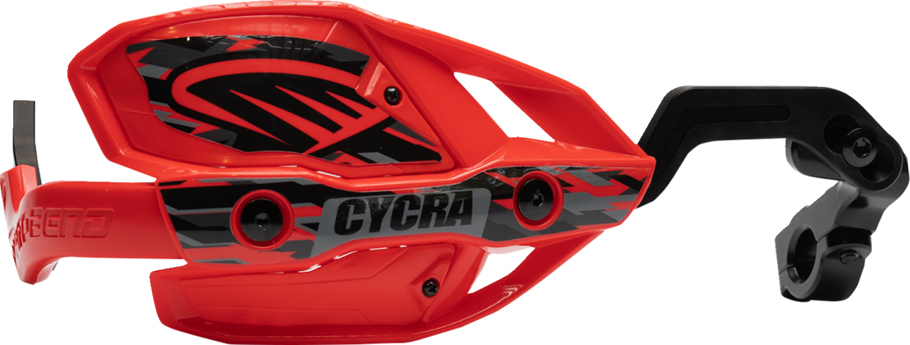 CYCRA 1-1/8" Ultra Probend* CRM Handguards - Red 1CYC-7410-32X