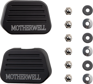 MOTHERWELL Luggage Rack For Tall Sissy Bar - Matte Black MWL-159-MB