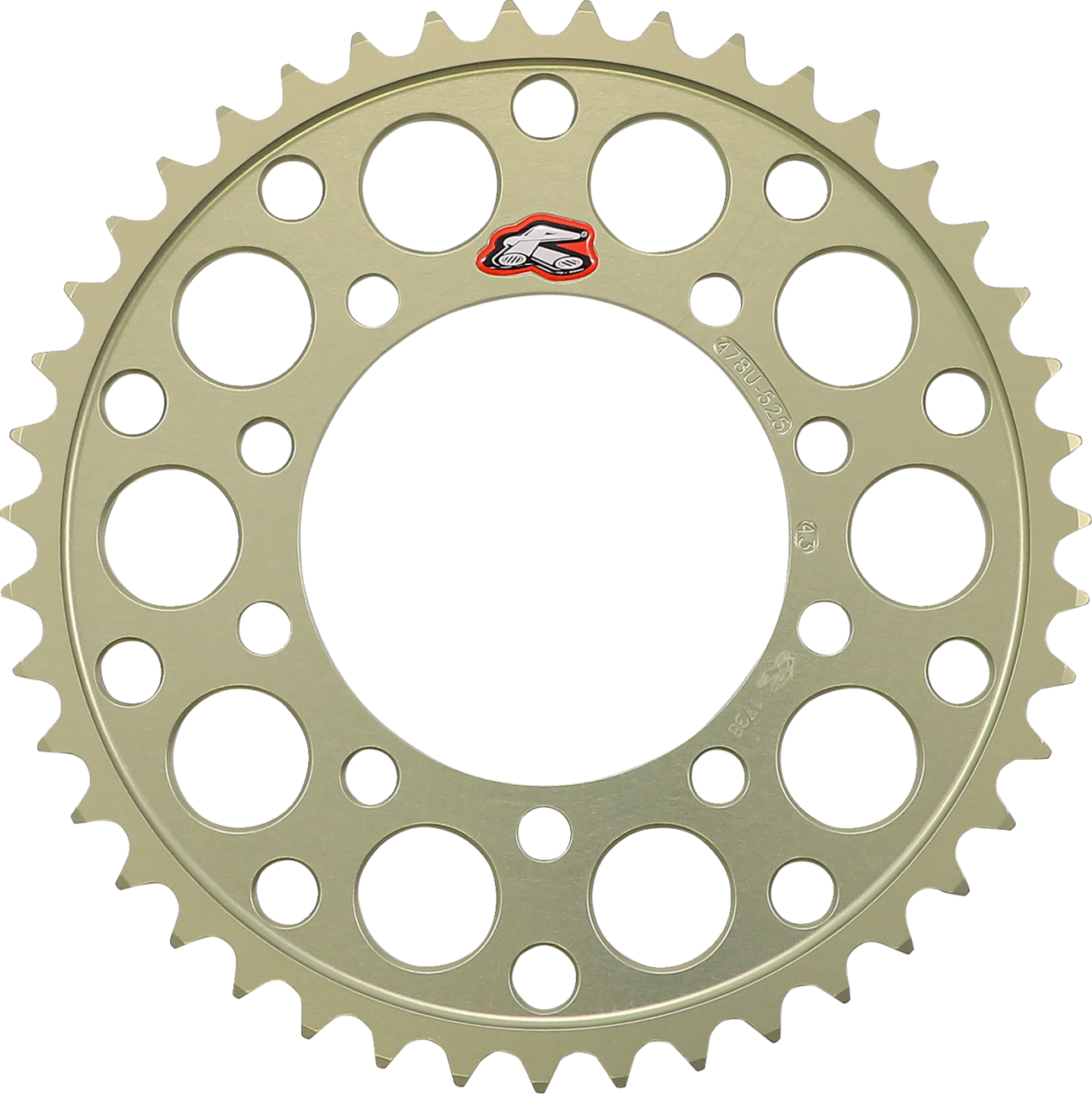 RENTHAL Rear Sprocket - 42 Tooth - Aprilia 478U-525-42P-HA