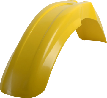 POLISPORT Fender - Front - OEM Yellow - RM 125/250 8590000016