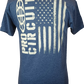 PRO CIRCUIT Logo Flag T-Shirt - Heather Navy - Medium 646200-020