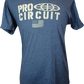 PRO CIRCUIT Logo Flag T-Shirt - Heather Navy - Large 646200-030