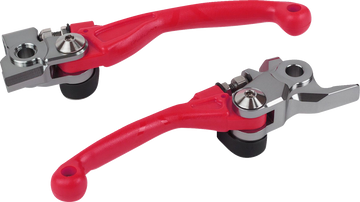 POLISPORT Pivot Unbreakable Lever Set - Red 8487200003