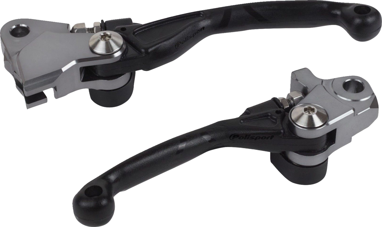 POLISPORT Pivot Unbreakable Lever Set - Black 8487200024