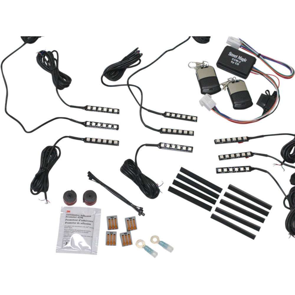 Custom Dynamics Magical Wizard Light Kit - Sports Bike TMWK3