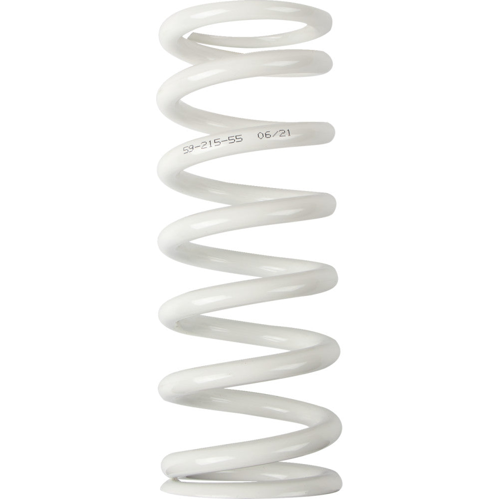 Moose Offroad Shock Spring - 59 mm OD - 55 n/mm - White 1312-0959