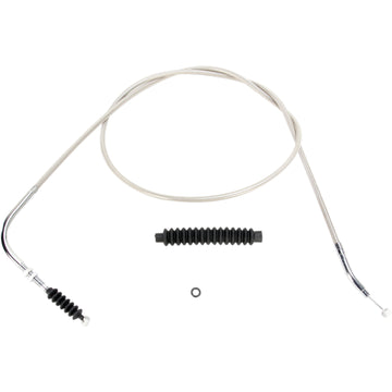 MOTION PRO Clutch Cable - +4" - Suzuki - Stainless Steel 64-0259 by Motion Pro