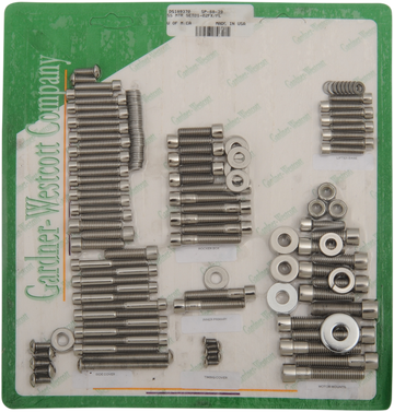 GARDNER-WESTCOTT Bolt Kit - Motor Set - Socket-Head SP-88-79