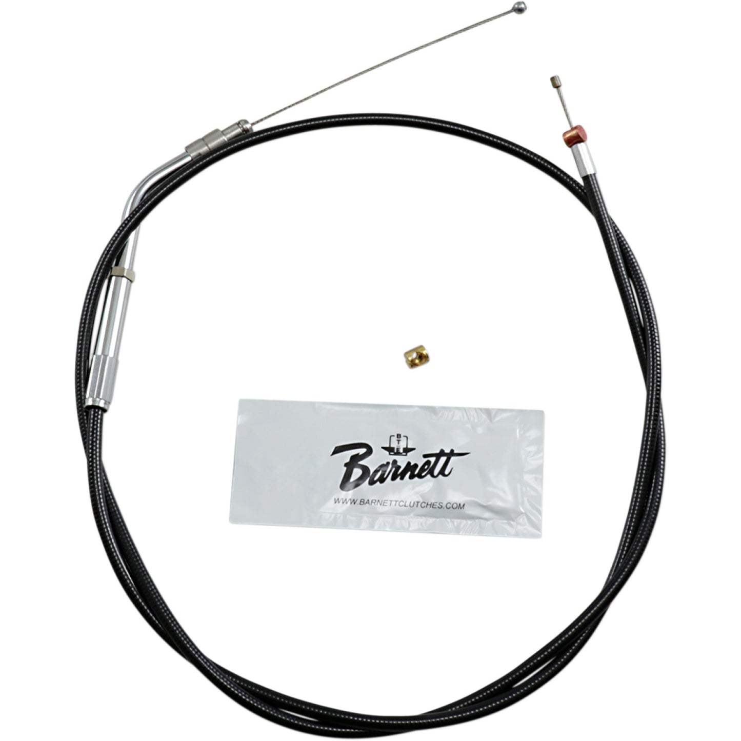 Barnett Black Vinyl Throttle Cable - +6" 101-30-30006-06 | Cables Throttle