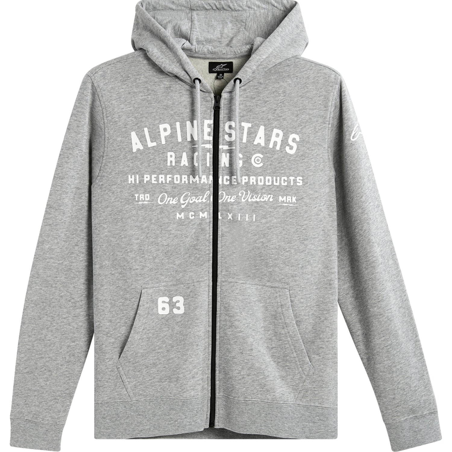ALPINESTARS Region Hoodie - Heather Gray - Medium 1233534001026M