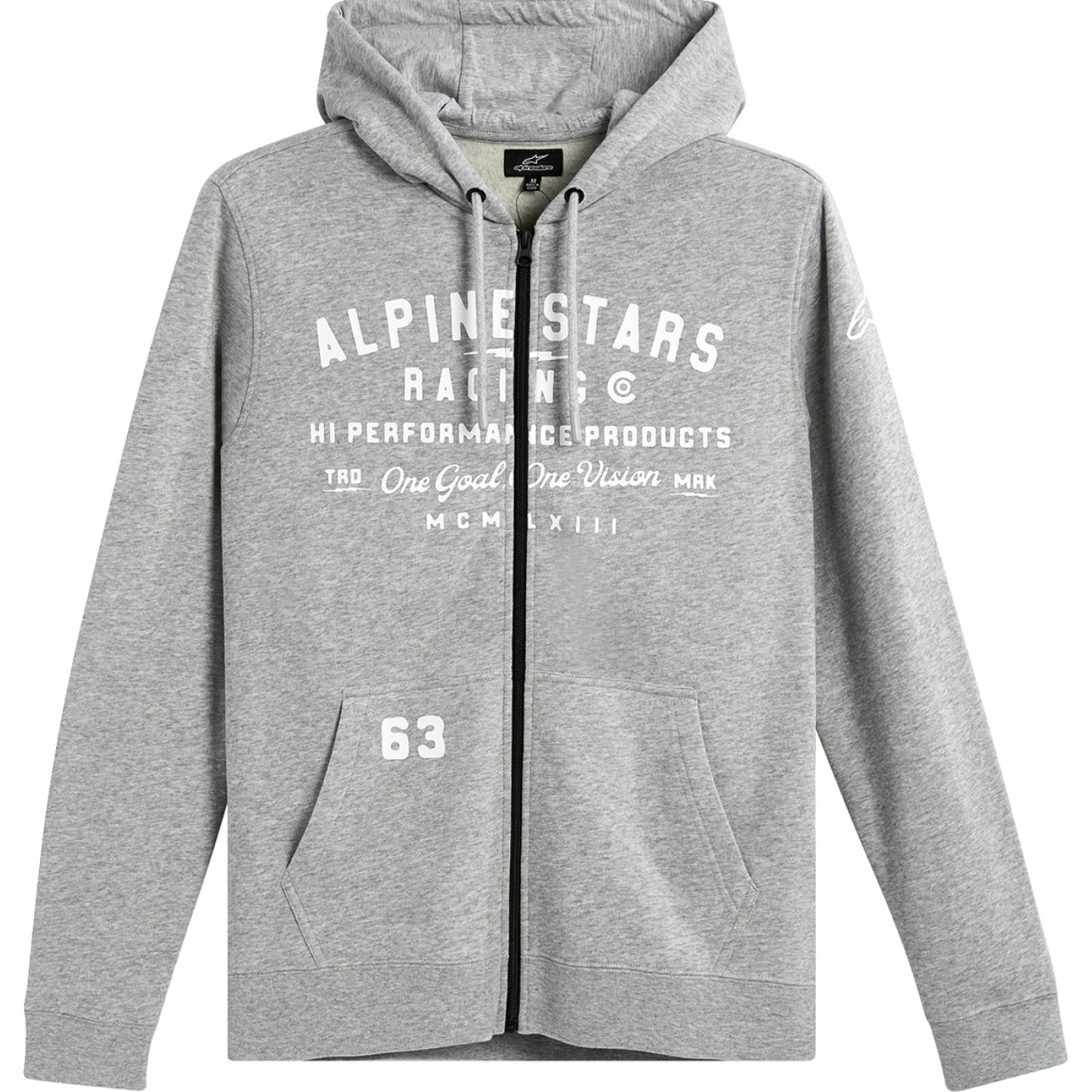 ALPINESTARS Region Hoodie - Heather Gray - 2XL 12335340010262X