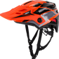 KALI Child Maya Full Face Helmet - Race - Gloss Orange/Gray/Black - OS 0221923312