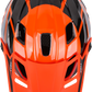 KALI Child Maya Full Face Helmet - Race - Gloss Orange/Gray/Black - OS 0221923312