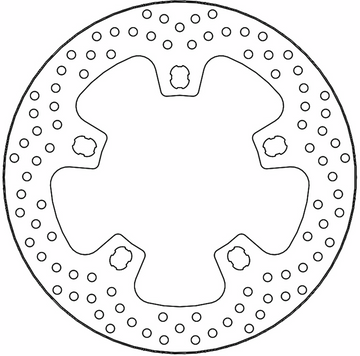 MOTO-MASTER Brake Rotor - Front Right/Front Left - Halo 110761-PU