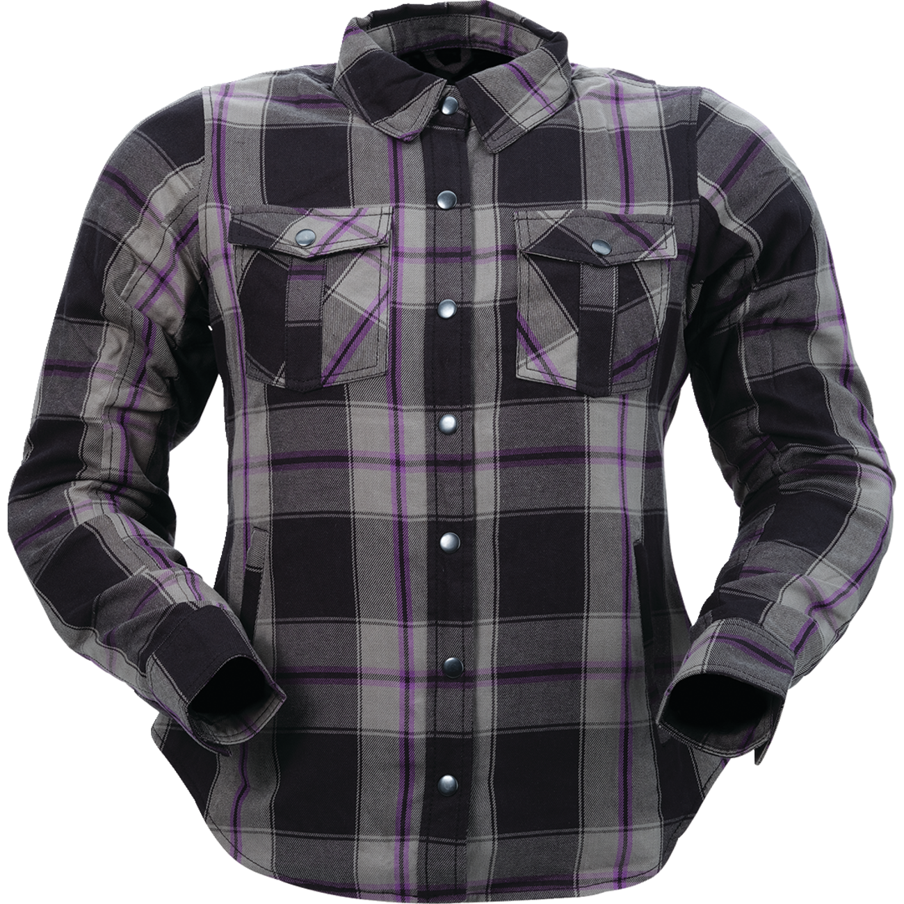 Z1R Women's Flannel Shirt - Purple - Small 3041-0677