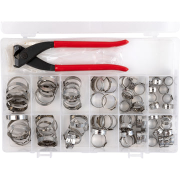 Moose Offroad Ear Clamp with Jaw Pincer - Assortment - Kit T03-6243K | Hardware Kits  Assortments