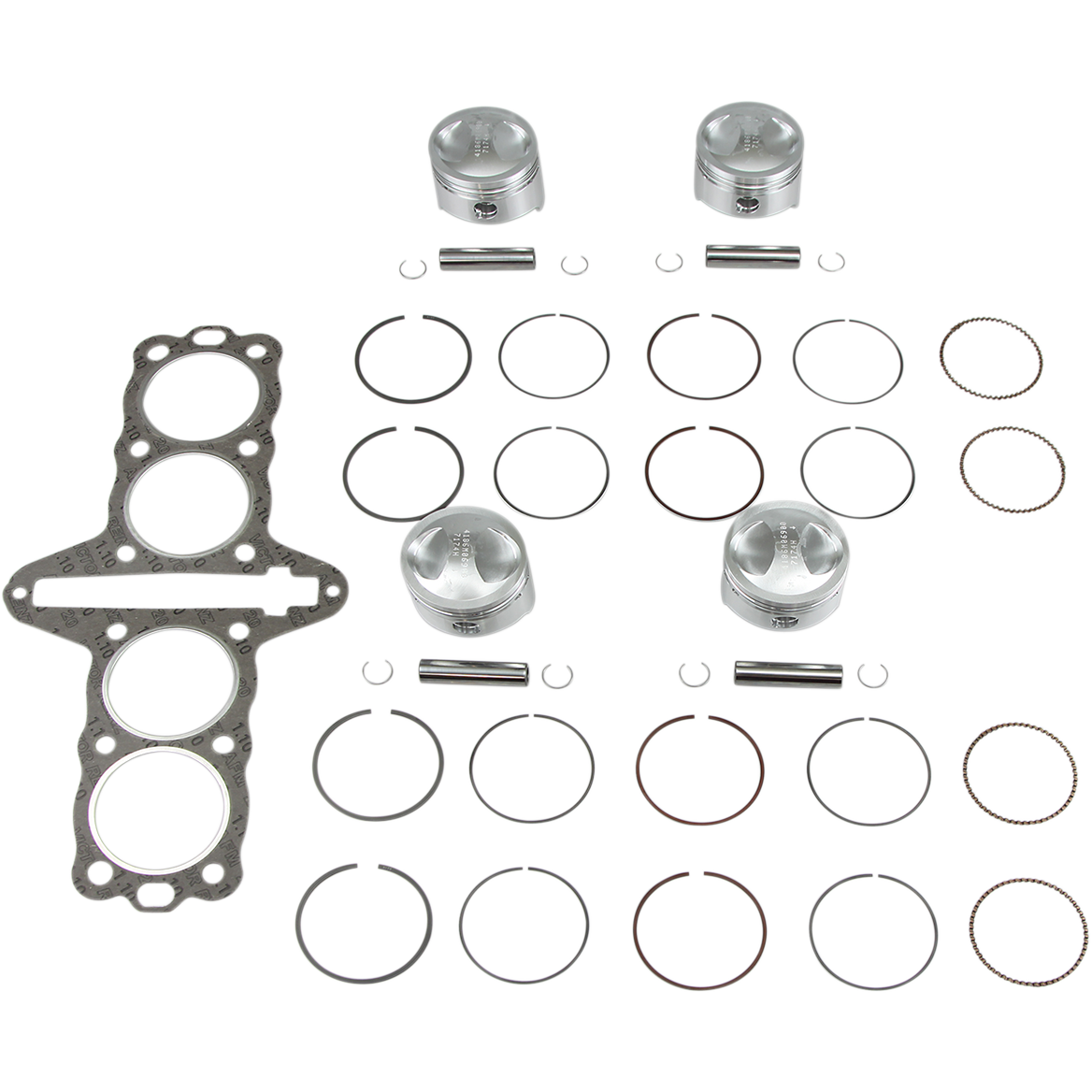 WISECO Piston Kit with Gasket - 69.00 mm - Kawasaki K810