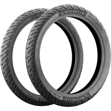 Michelin Tire - Pilot Street 2 - Rear - 80/90-16 - 48S 32344 | Tire Street Bias Rear | Michelin