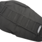 SDG 6-Ribbed Seat Cover - Black Ribs/Black Top/Black Sides 95943