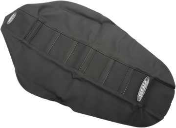 SDG 6-Ribbed Seat Cover - Black Ribs/Black Top/Black Sides 95943