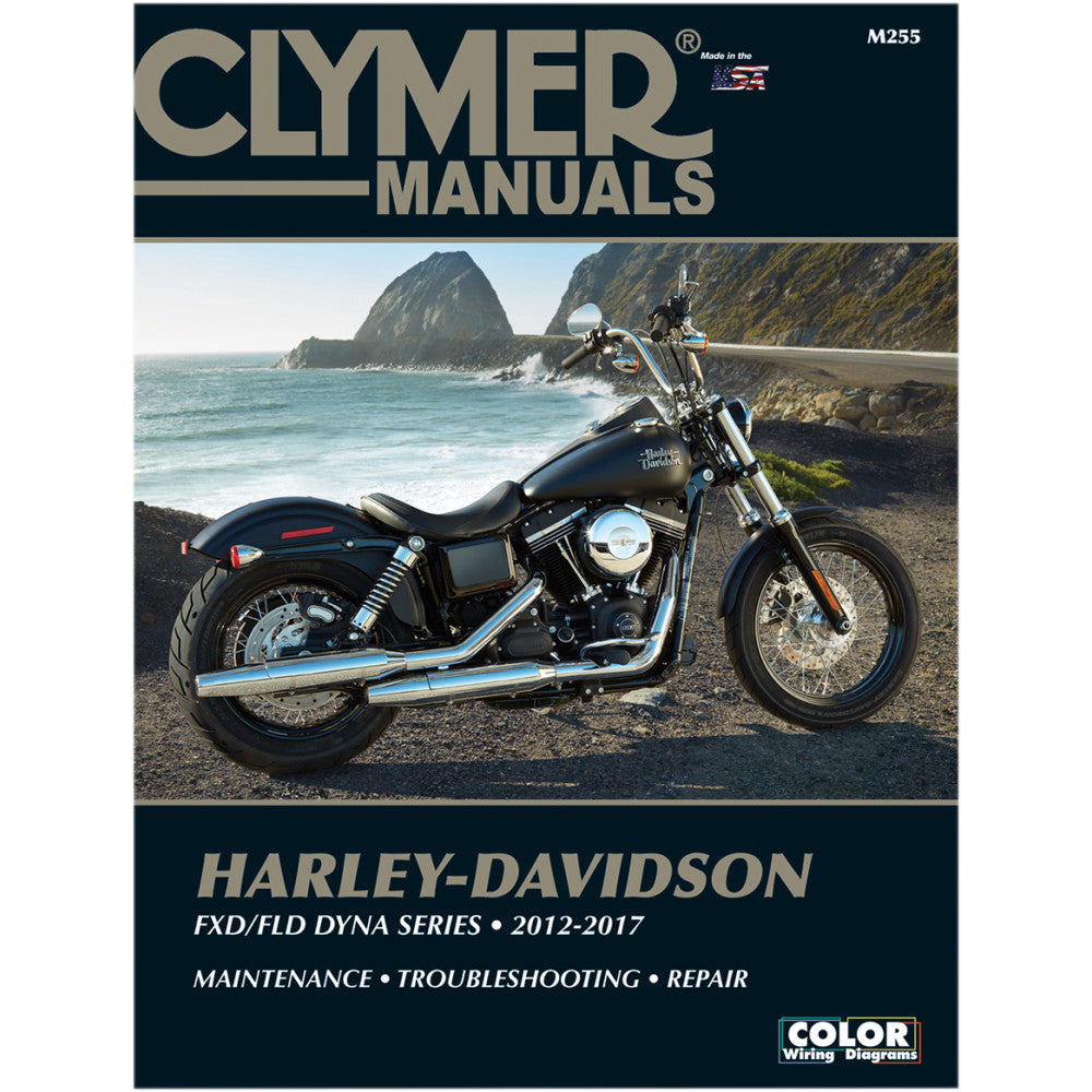 CLYMER Manual - Harley-Davidson - FXD / FLD Dyna Series '12-'17 CM255
