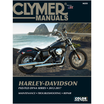 CLYMER Manual - Harley-Davidson - FXD / FLD Dyna Series '12-'17 CM255