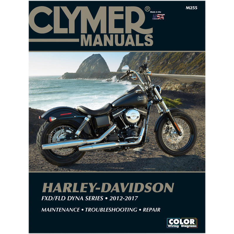 CLYMER Manual - Harley-Davidson - FXD / FLD Dyna Series '12-'17 CM255