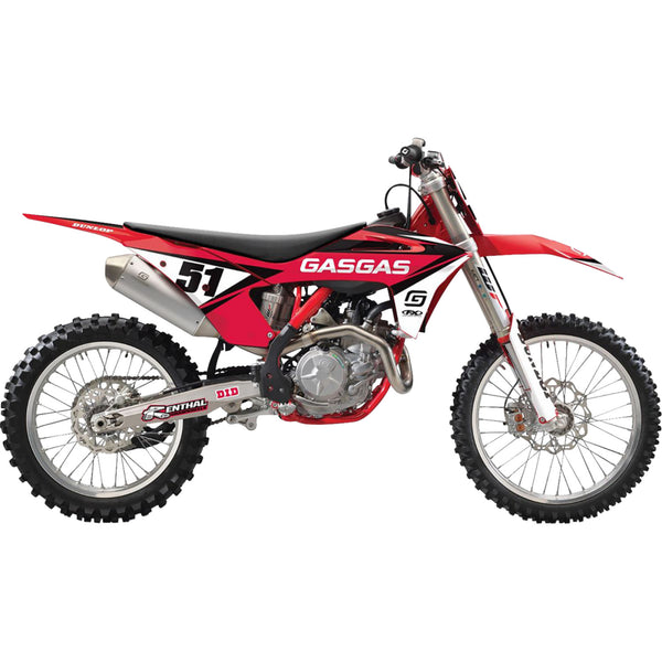 Factory Effex EVO 21 Graphic Kit - Gas Gas - MC 125-450F/EX 300-450F 28-02730