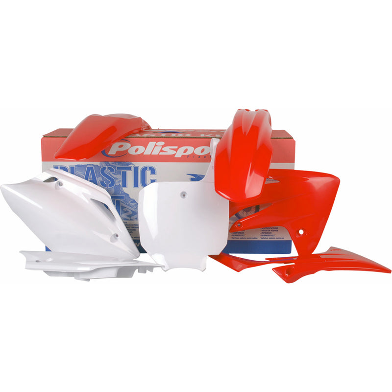 POLISPORT Body Kit - Complete - OEM Red/White - CRF 150R 90135 by Polisport