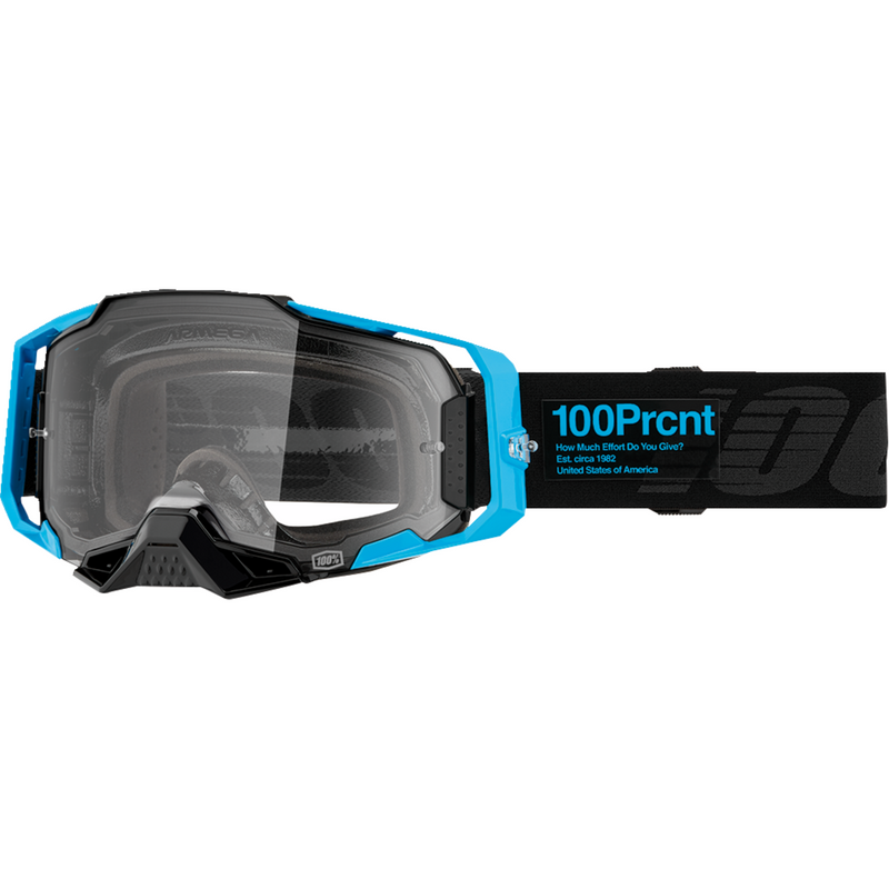 100% Armega Goggle - Barely 2 - Clear 50004-00027