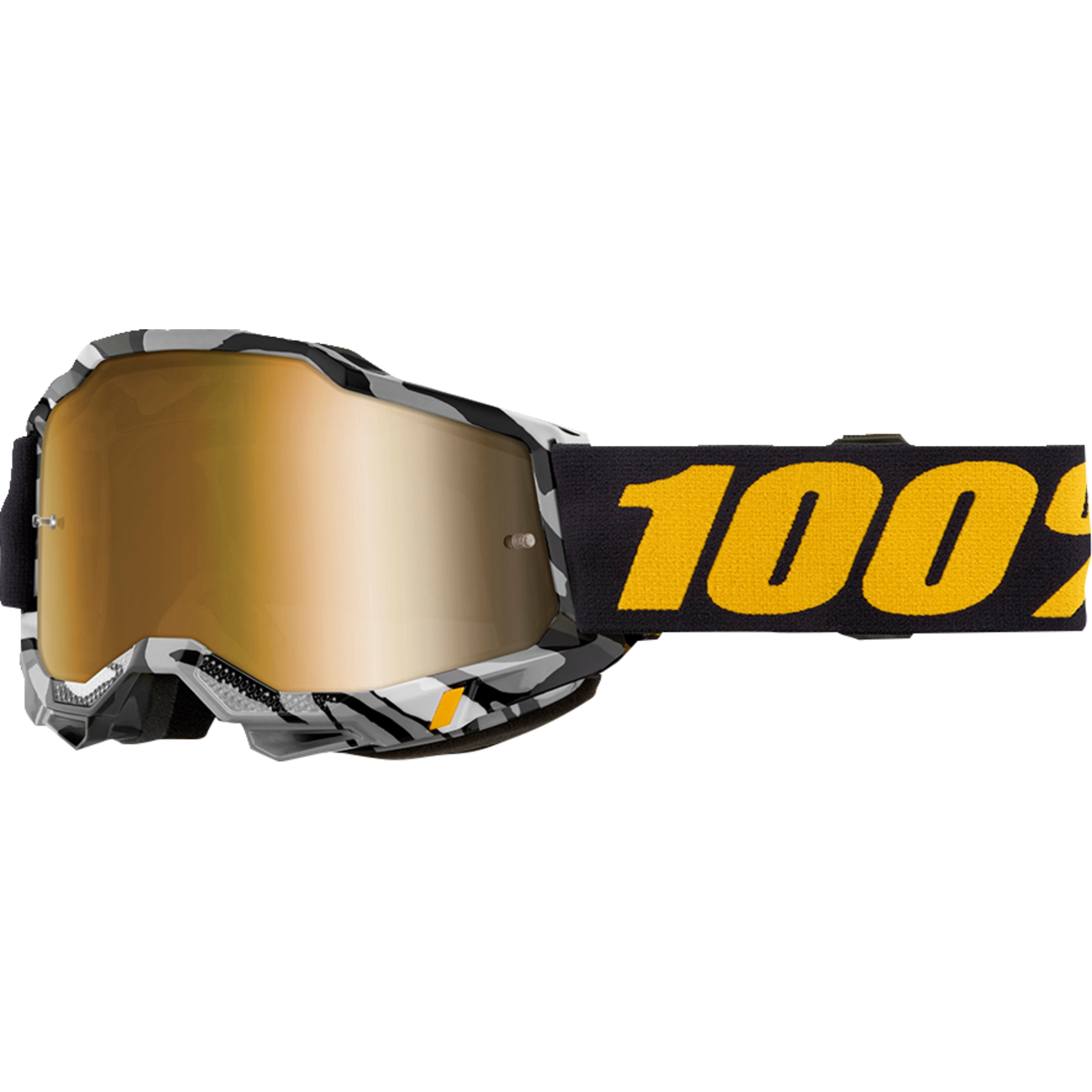 100% Accuri 2 Goggle - Ambush - True Gold Mirror 50014-00030