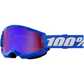 100% Strata 2 Goggle - Blue - Red/Blue Mirror 50028-00014