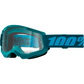 100% Strata 2 Goggle - Stone - Clear 50027-00023