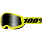 100% Strata 2 Sand Goggle - Neon Yellow - Smoke 50030-00005