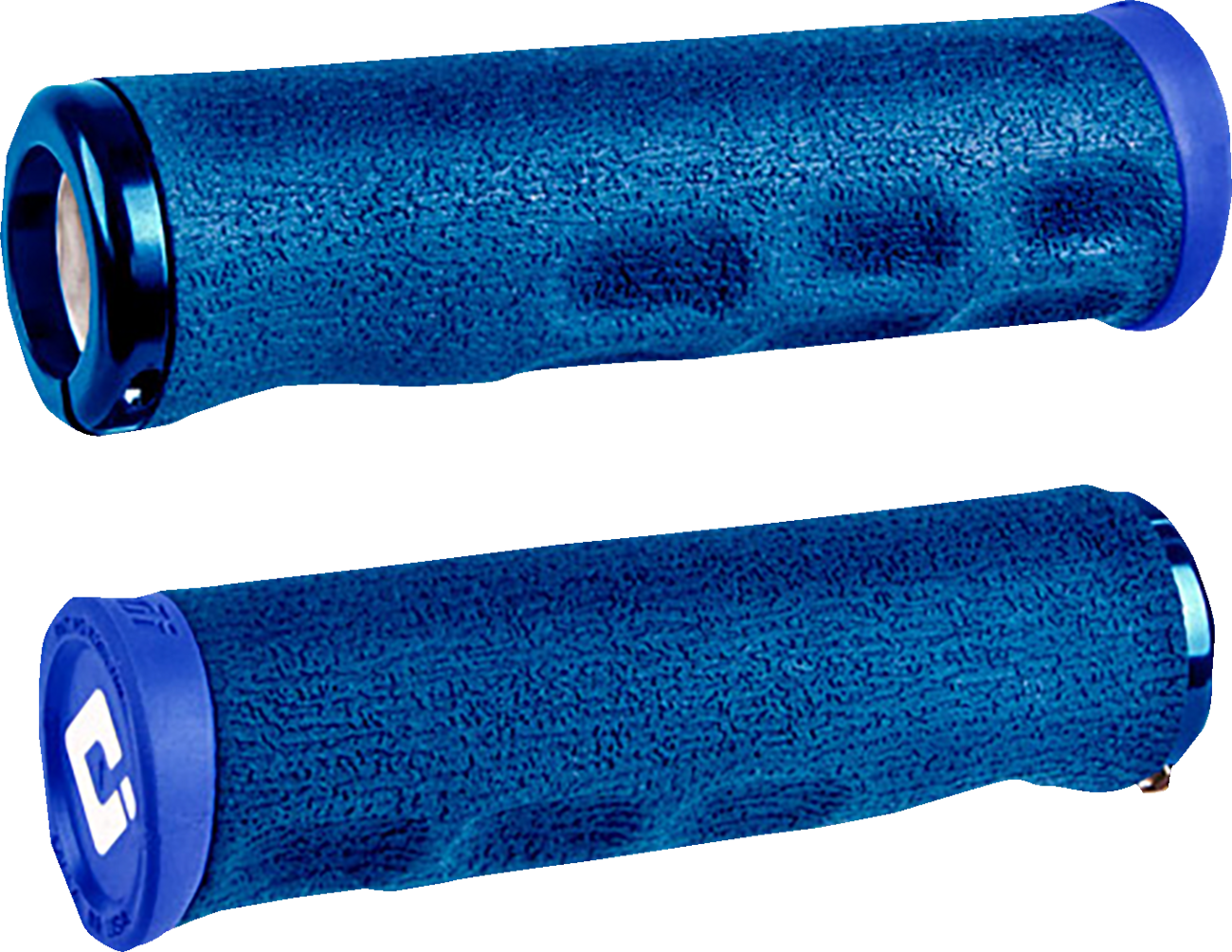 ODI F-1 Series v2.1 Grips - Lock-On - Tinker Juarez Signature Dread Lock - Blue D36DLU-U