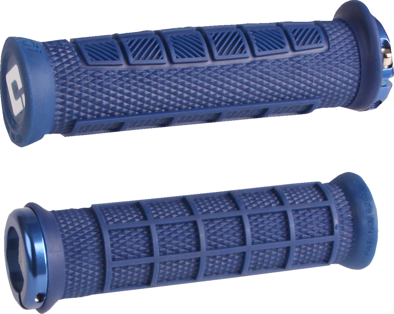 ODI Elite Pro v2.1 Grips - Lock-On - 130 mm - Navy Blue D33EPDU-U
