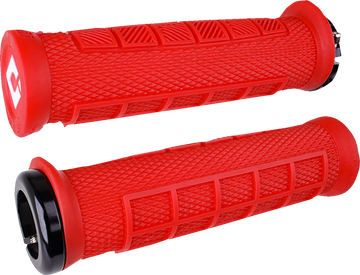 ODI Elite Pro v2.1 Grips - Lock-On - 130 mm - Red D33EPBR-B