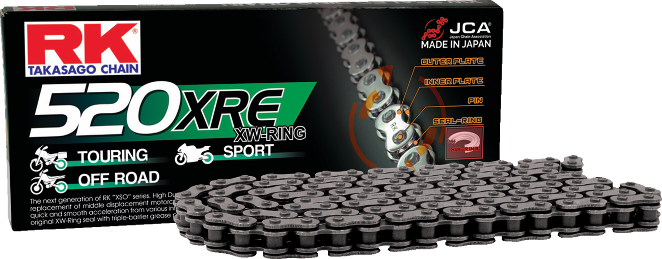 RK 520 XRE - Drive Chain - 104 Links 520XRE-104