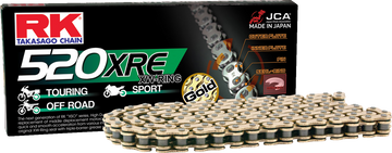 RK 520 XRE - Drive Chain - 112 Links - Gold GB520XRE-112