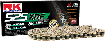 RK 525 XRE - Drive Chain - 110 Links - Gold GB525XRE-110