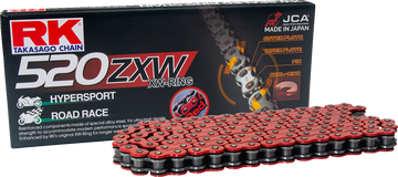 RK 520 ZXW - Drive Chain - 170 Links - Red RR520ZXW-170