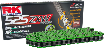 RK 525 ZXW - Drive Chain - 120 Links - Green MM525ZXW-120