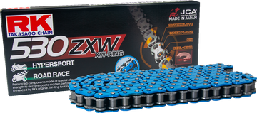 RK 530 ZXW - Drive Chain - 150 Links - Blue BB530ZXW-150